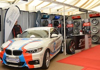 Lansare modele de jante noi OZ, MSW, BORBET la Salonul Auto Moto din Piata Constitutiei.