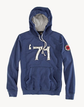 Kapuzenpullover oz racing 1971 albastru