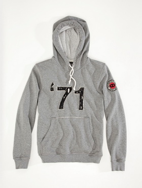 Kapuzenpullover oz racing 1971 gri